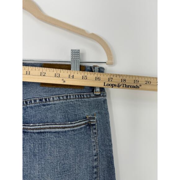 Todd Snyder Jeans Men 32x32 Light Blue Distressed Selvedge Denim from Japan - Picture 8 of 11